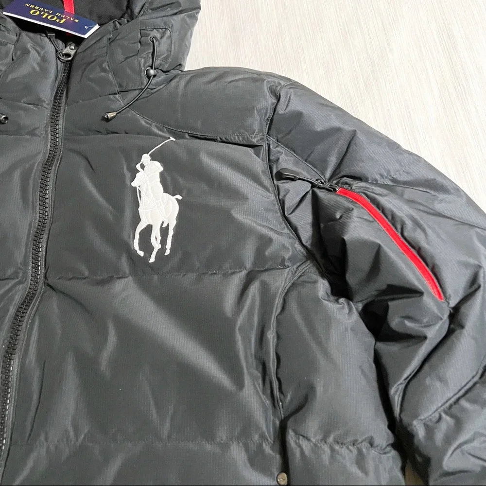 Polo Ralph Lauren Big Pony Hooded Down Puffer Jacket - Picture 5 of 16